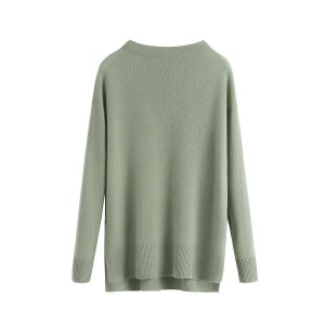 Cuyana Single-Origin Cashmere Funnel Neck Trøjer Dame Grøn | GQG2965BM