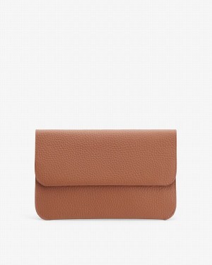 Cuyana System Flap Clutch Tasker Dame Brune | TTP6751GO