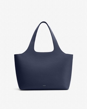 Cuyana System Tote Tasker Dame Mørkeblå | NHP291PK