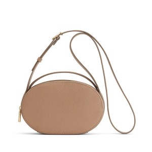 Cuyana Top Handle Crossbody Taske Dame Khaki | OIT5157YL