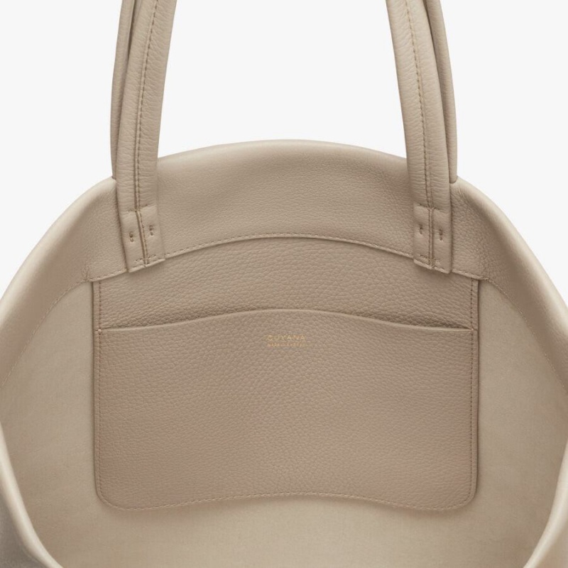 Cuyana Classic Easy Tote Tasker Dame Grå | FYO9762NL