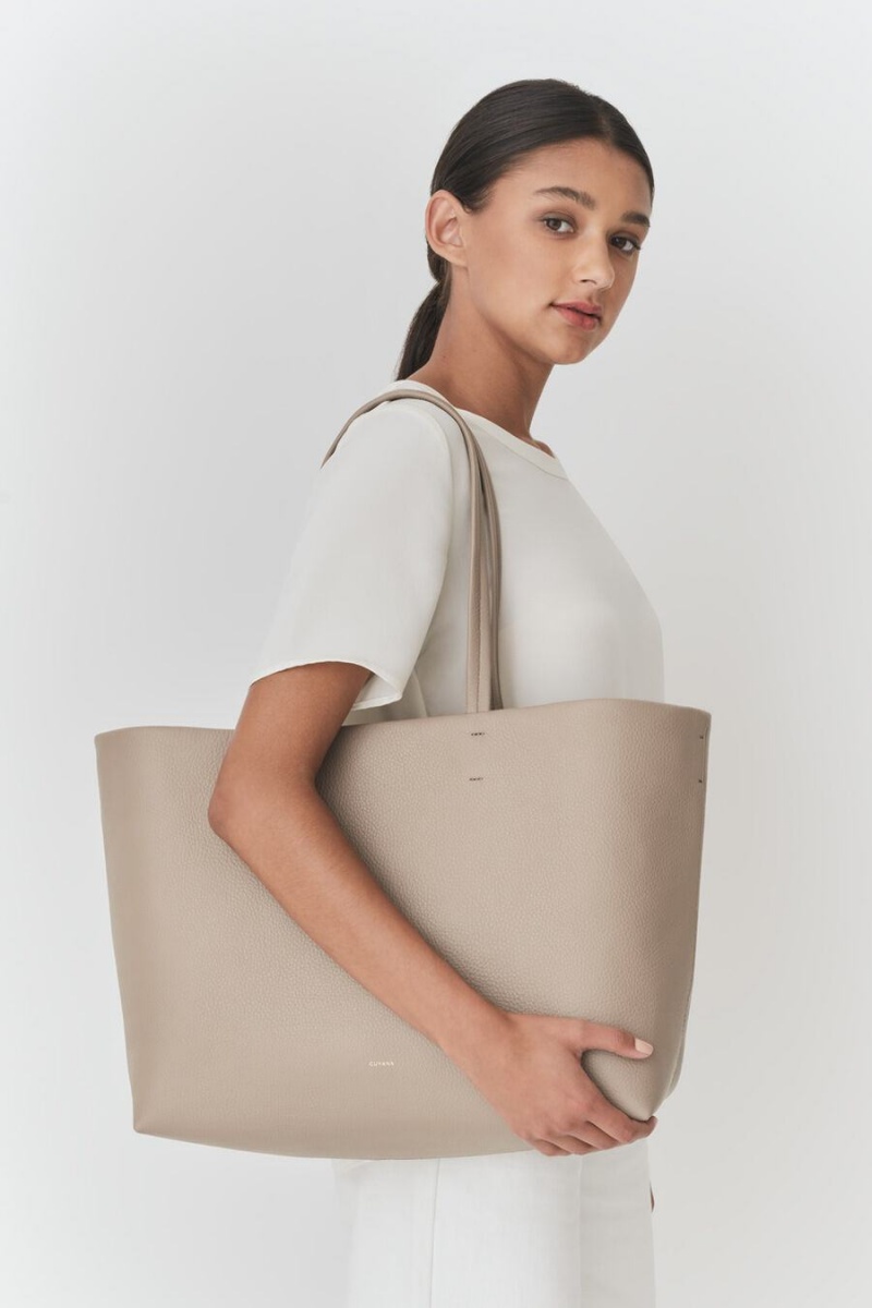 Cuyana Classic Easy Tote Tasker Dame Grå | FYO9762NL