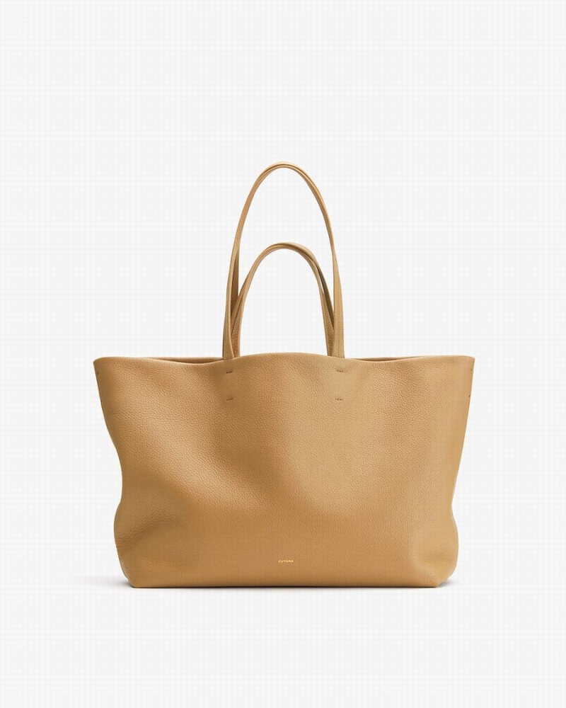 Cuyana Classic Easy Tote Tasker Dame Lysebrune | ALI9196XV