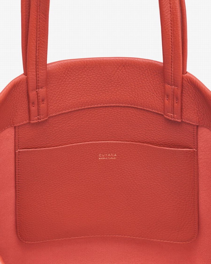 Cuyana Classic Easy Tote Tasker Dame Mørkekoral | KTR5931ED