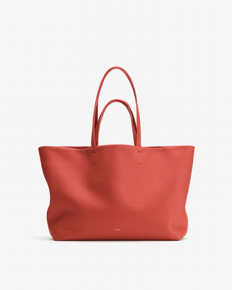 Cuyana Classic Easy Tote Tasker Dame Mørkekoral | KTR5931ED