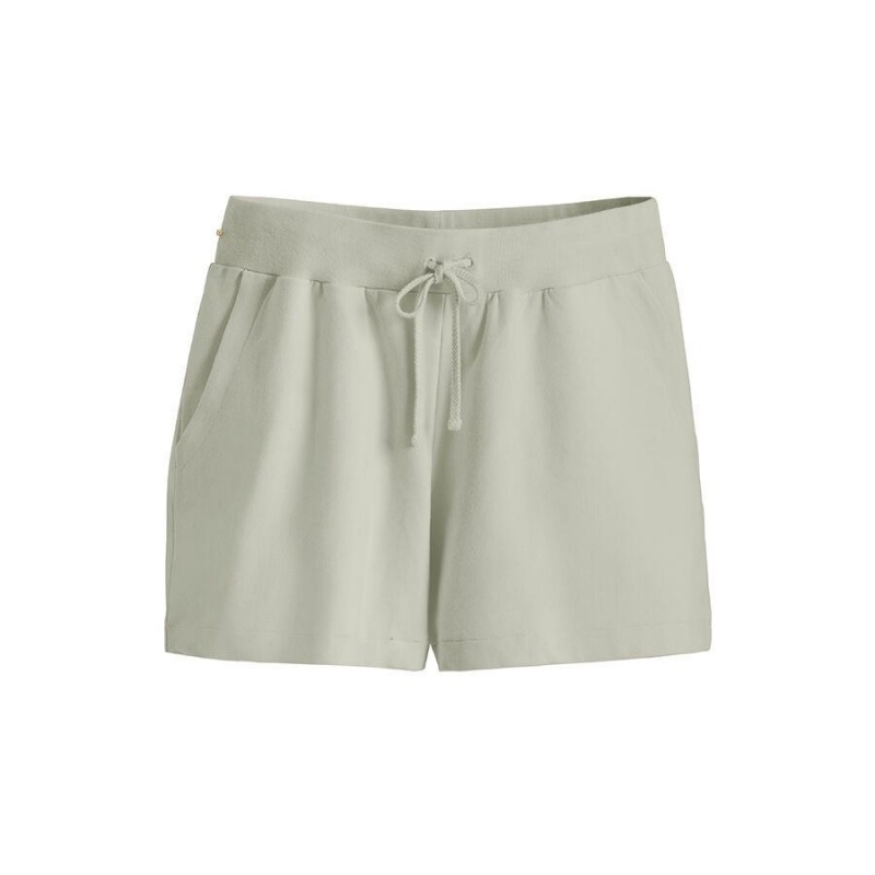 Cuyana French Terry Shorts Dame Grøn | UGI8091AM