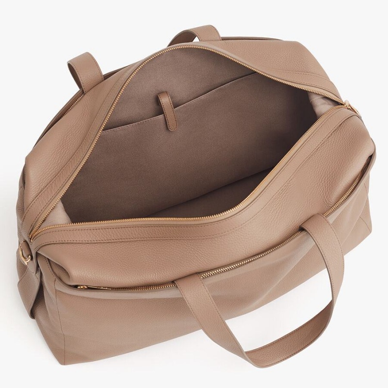 Cuyana Large Rejsetasker Dame Khaki | YTT4054QH