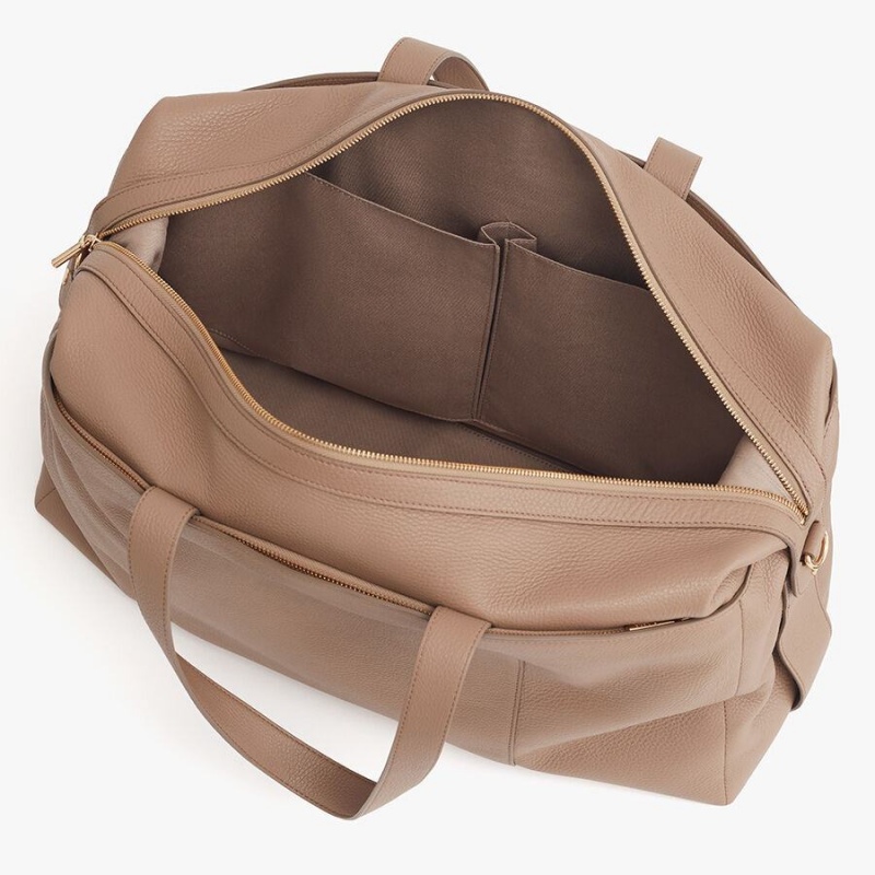 Cuyana Large Rejsetasker Dame Khaki | YTT4054QH