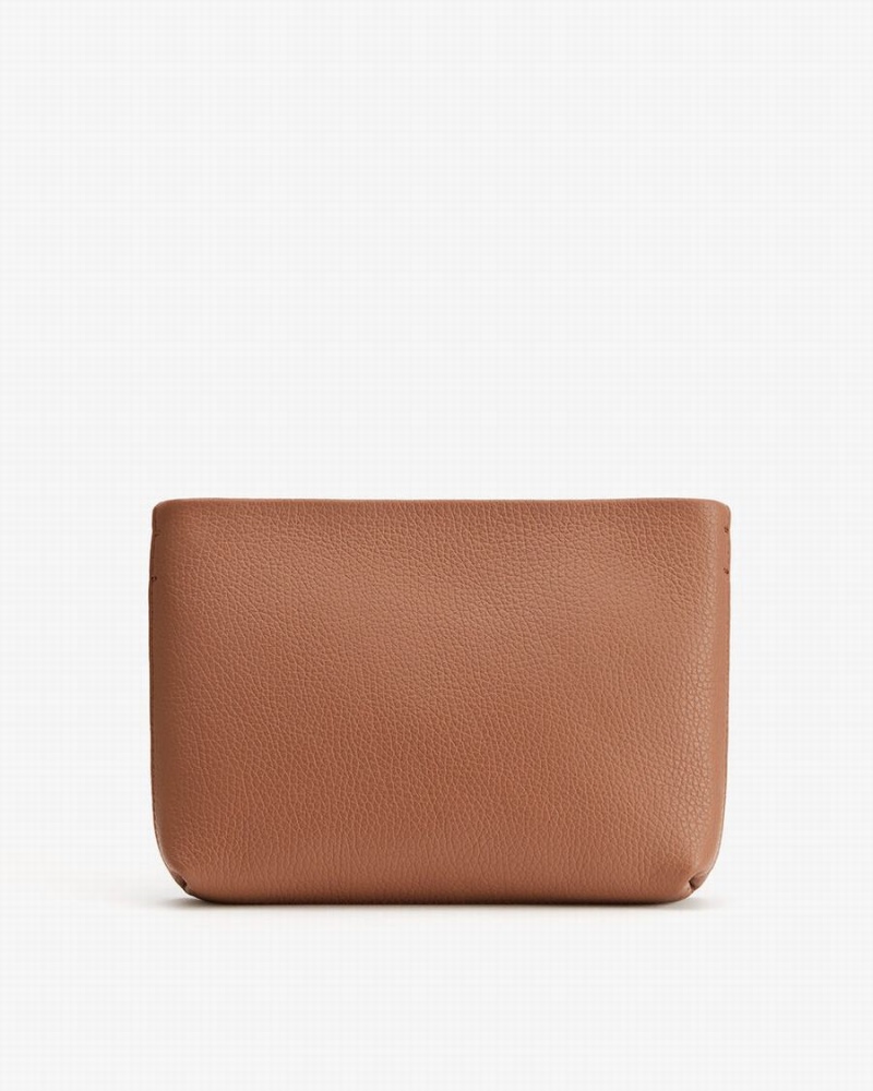 Cuyana Mini Lynlås Pouches Dame Brune | ODQ329EA