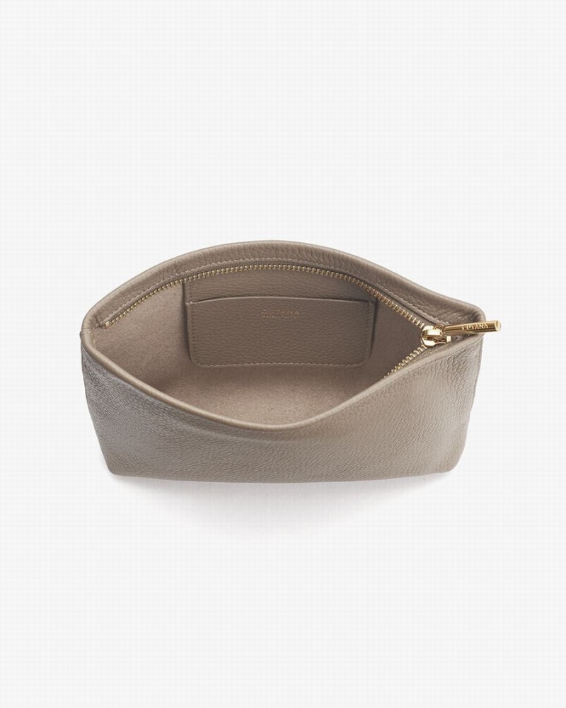 Cuyana Mini Lynlås Pouches Dame Grå | SBS5632NJ