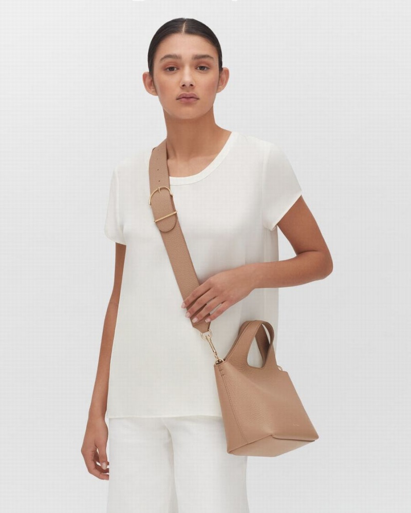 Cuyana Mini System Tote Tasker Dame Khaki | XAU5651CP