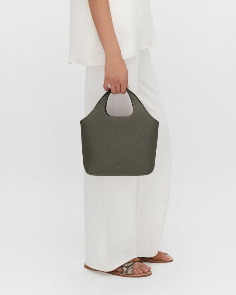 Cuyana Mini System Tote Tasker Dame Mørkegrøn | TWX3548EB