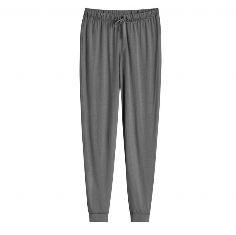 Cuyana Organic Pima Tapered Bukser Dame Grå | LRZ2293CQ