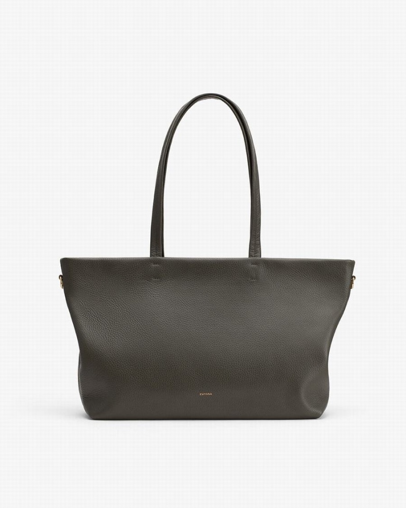 Cuyana Small Easy Lynlås Tote Tasker Dame Mørkegrøn | TYX9064XV