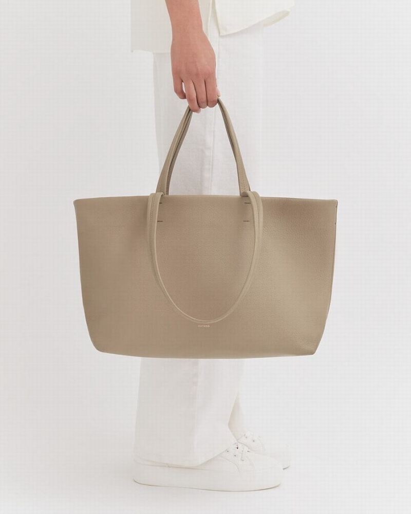 Cuyana Small Easy Tote Tasker Dame Grå | IAX1649BV