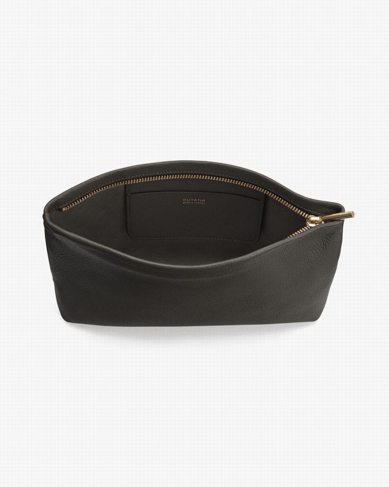 Cuyana Small Lynlås Pouches Dame Mørkegrøn | WVN7412HG