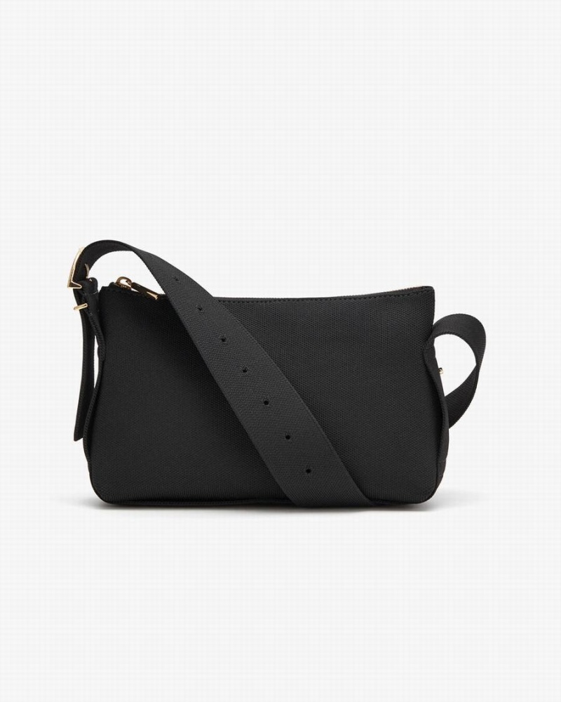 Cuyana Small Sling Crossbody Taske Dame Sort | RMA8137EJ