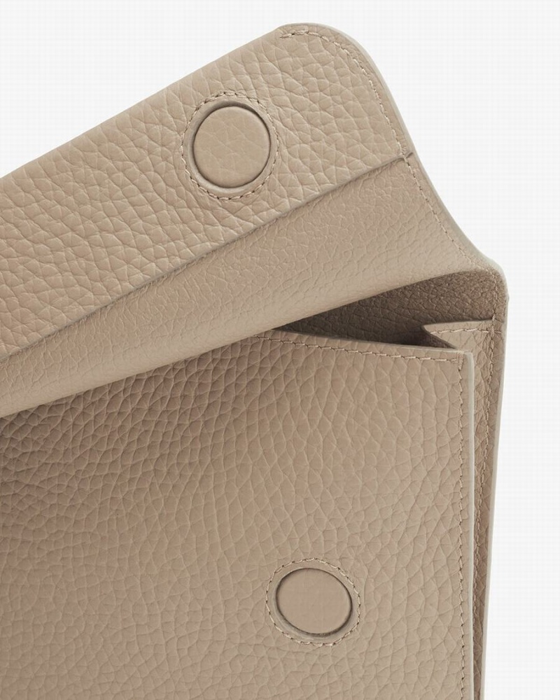 Cuyana System Flap Clutch Tasker Dame Grå | BHD3552GK