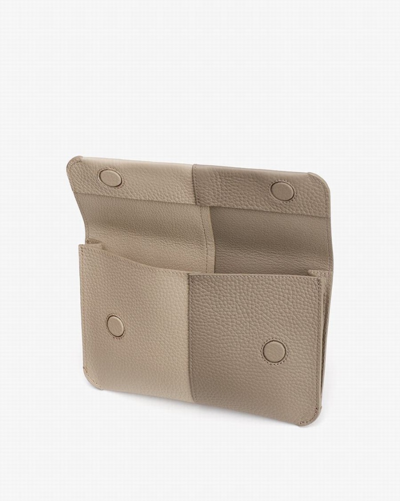 Cuyana System Flap Clutch Tasker Dame Grå | PYP2398QF