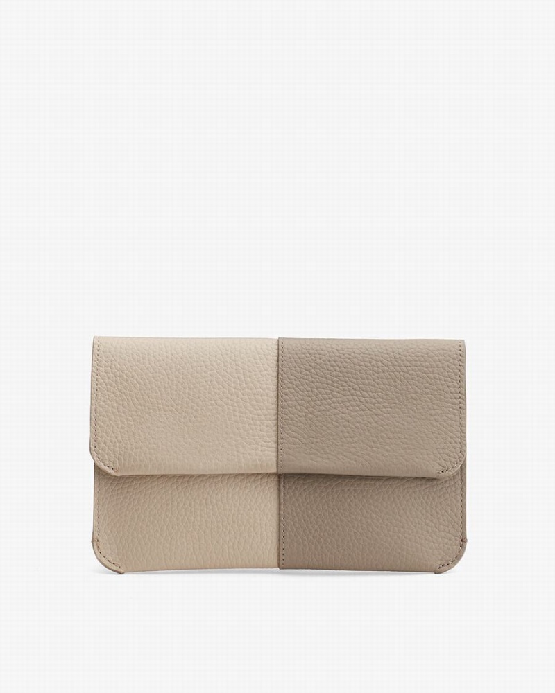 Cuyana System Flap Clutch Tasker Dame Grå | PYP2398QF