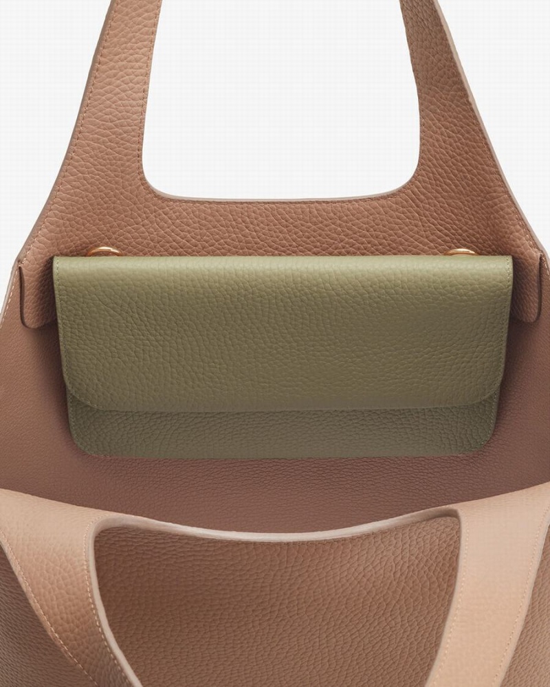 Cuyana System Flap Clutch Tasker Dame Grøn | ZUS1084JC