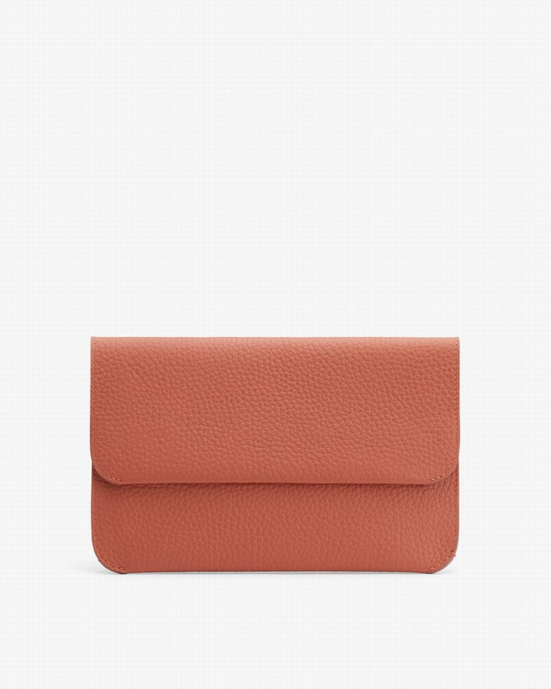 Cuyana System Flap Clutch Tasker Dame Rød Brune | SFS605GI