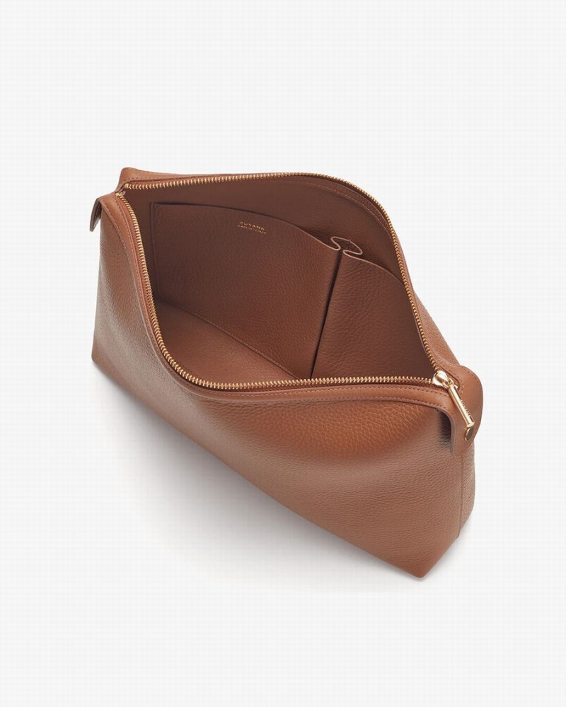 Cuyana System Insert Pouches Dame Brune | DTT8151TZ