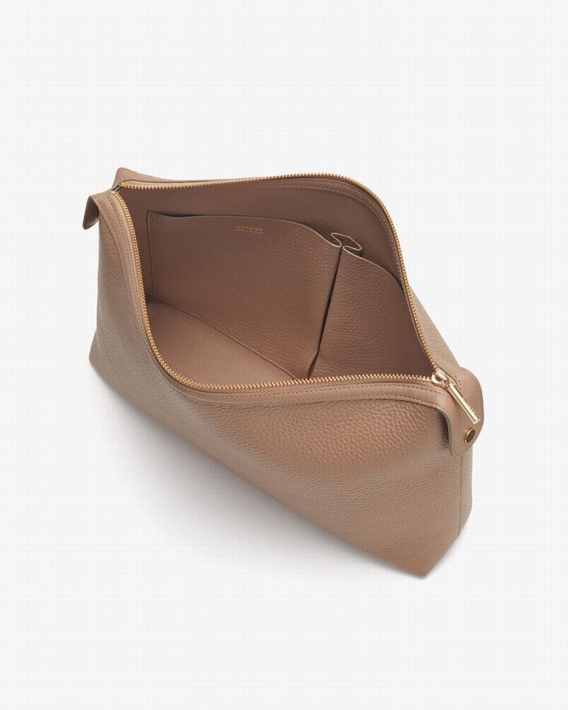 Cuyana System Insert Pouches Dame Khaki | OLN9463CZ