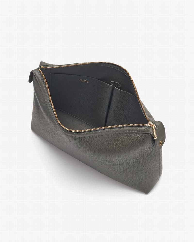 Cuyana System Insert Pouches Dame Mørkegrøn | XLO185II