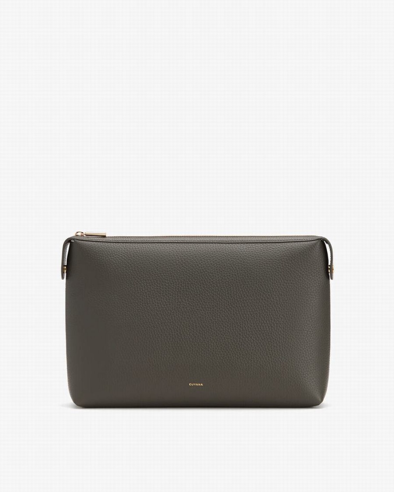 Cuyana System Insert Pouches Dame Mørkegrøn | XLO185II