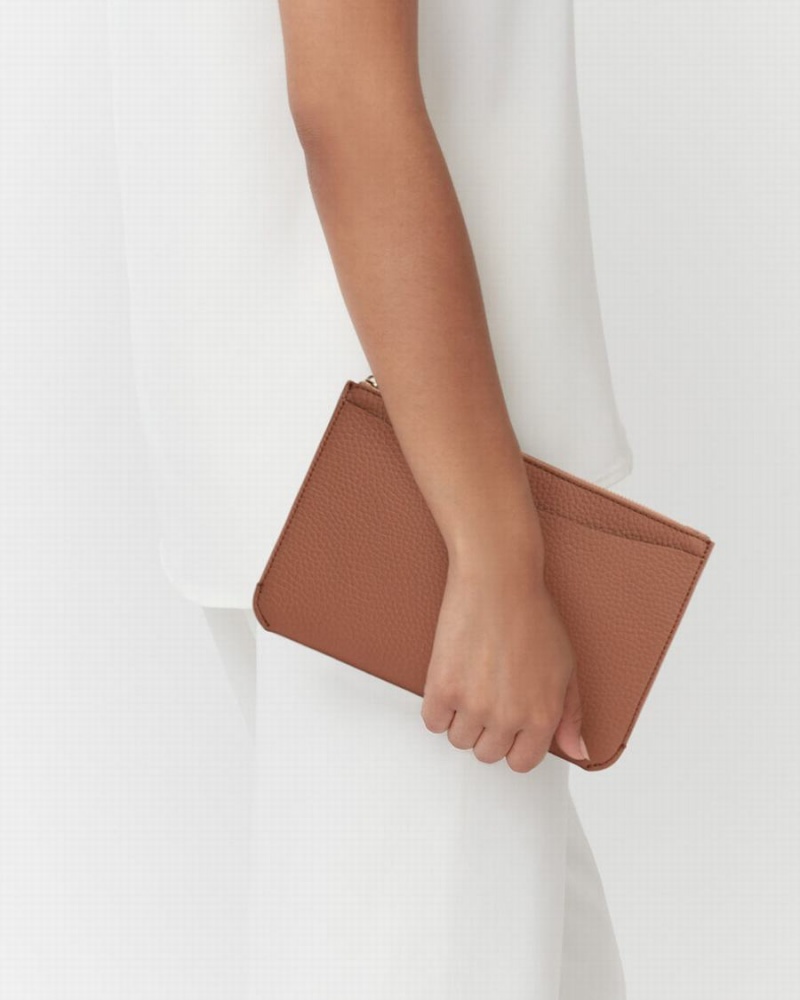 Cuyana System Lynlås Pouches Dame Brune | UCO3982YI