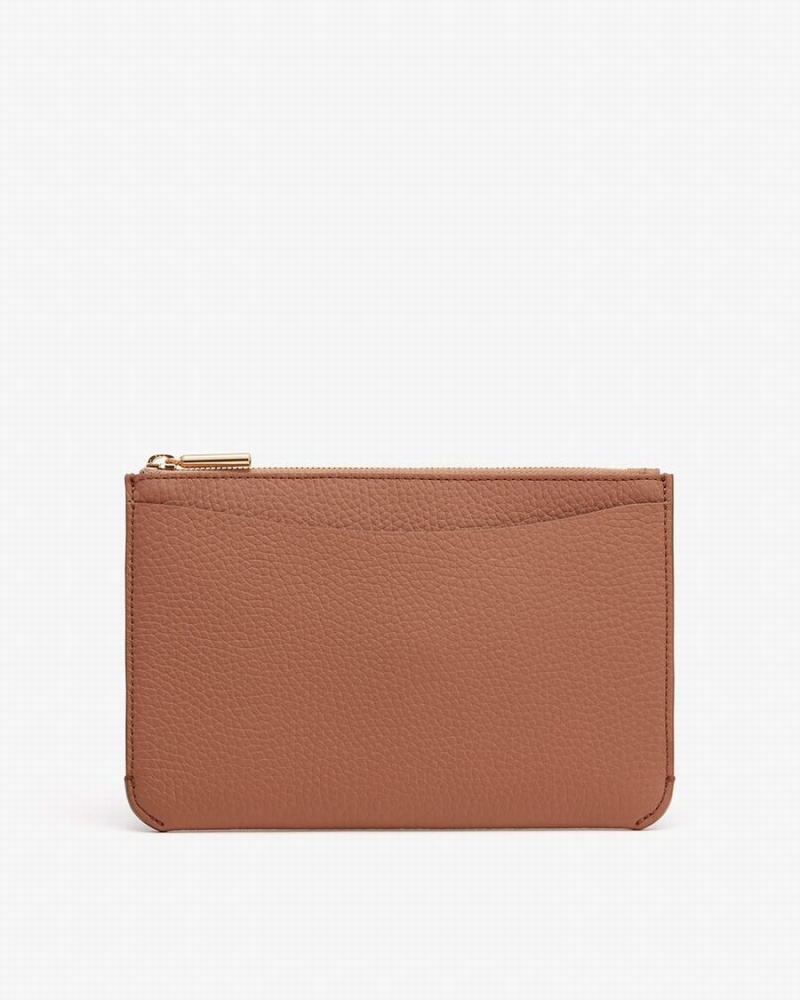 Cuyana System Lynlås Pouches Dame Brune | UCO3982YI