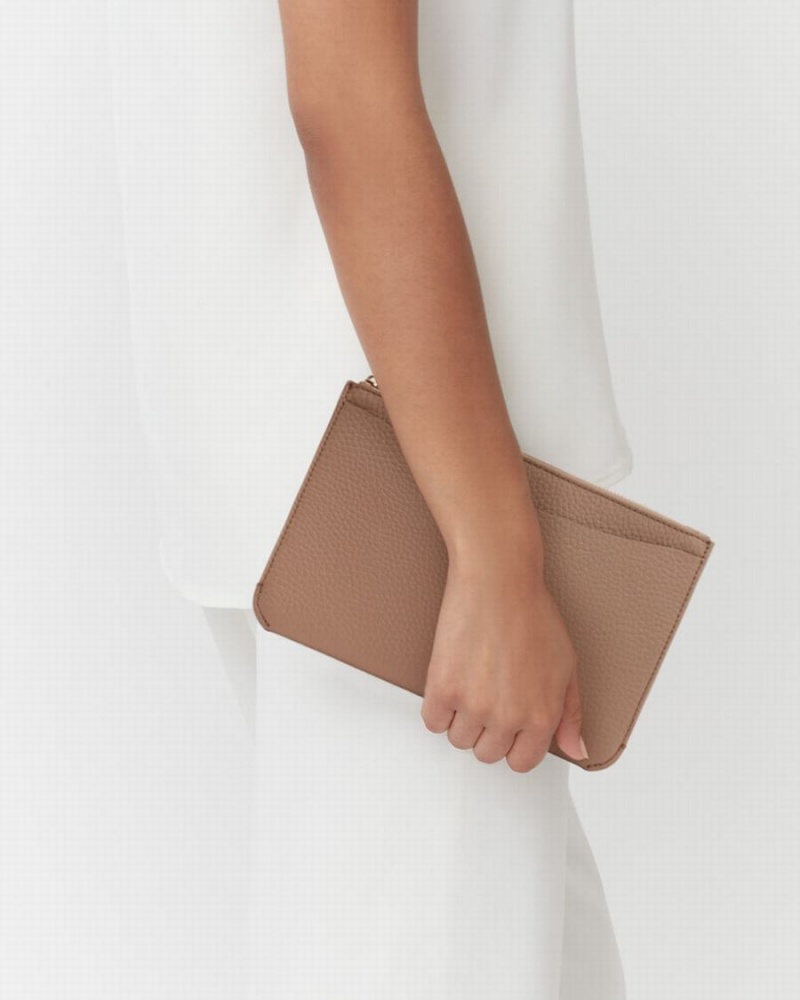 Cuyana System Lynlås Pouches Dame Khaki | SQO4167CV