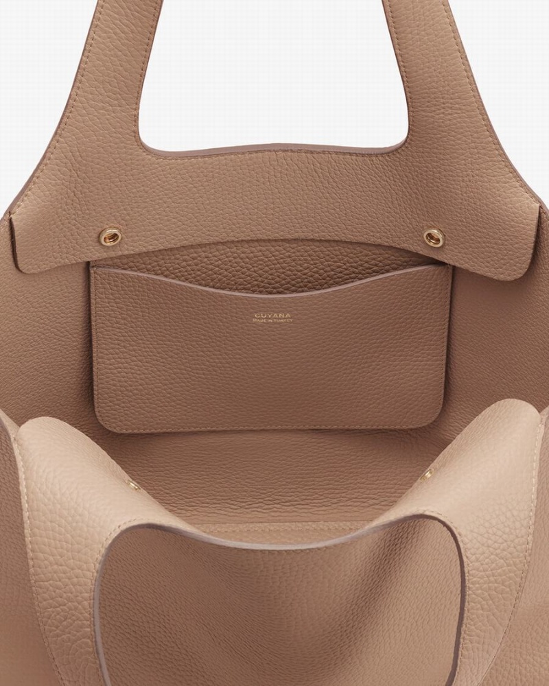 Cuyana System Tote Tasker Dame Khaki | OZD7699HU