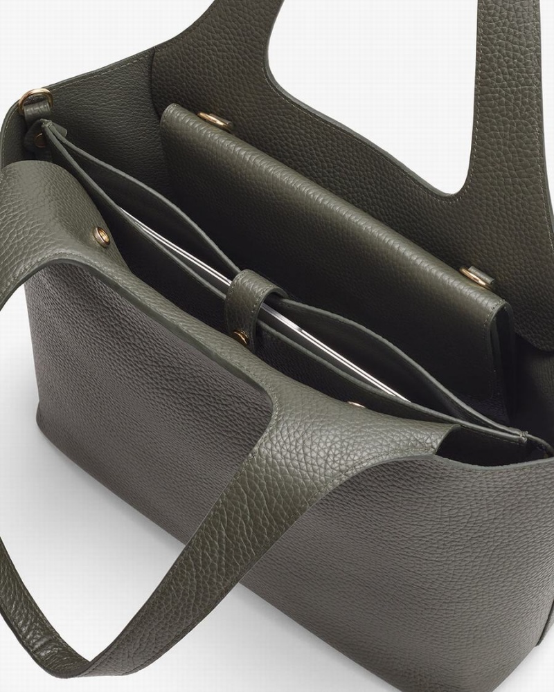 Cuyana System Tote Tasker Dame Mørkegrøn | KMP1169KC