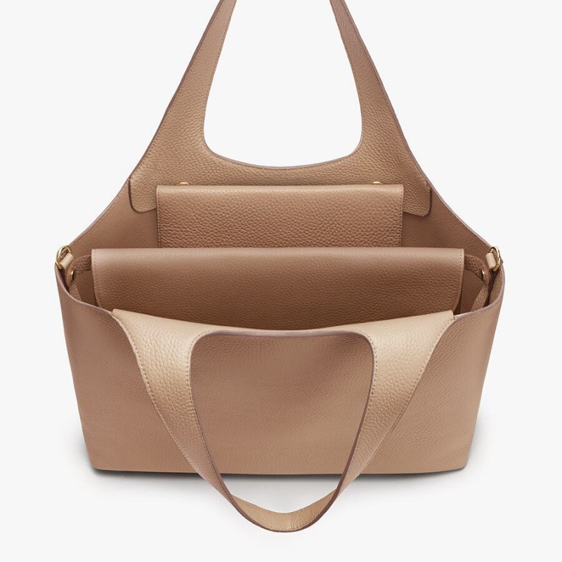 Cuyana Tech Carryall 13-inch Pung Dame Khaki | JQM644MH